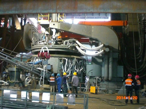 Tapping spout electric arc furnace manufacturers.jpg