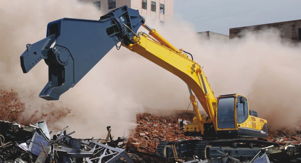 scrap handling machine