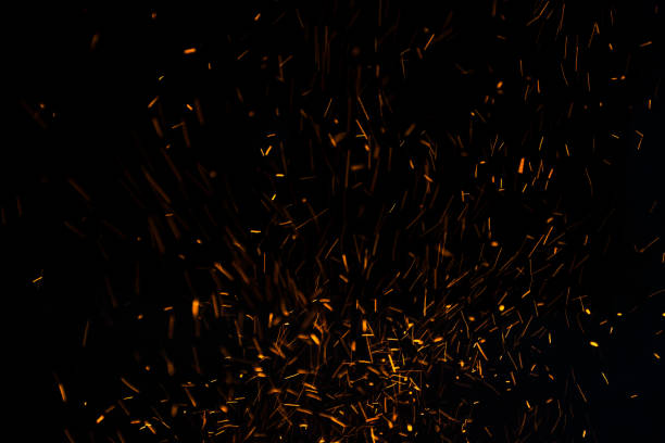 Sparks in air